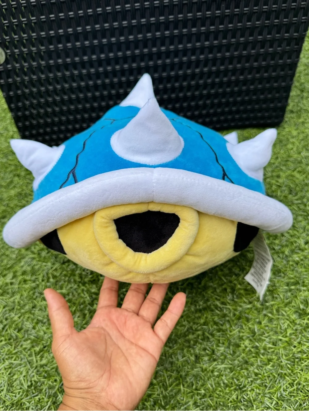 🎮 NWOT Nintendo Mario Kart Blue Spiny Shell Plush Pillow Franco 14